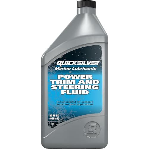 Quicksilver 858075Q01 Power Trim and Steering Fluid, 32 oz