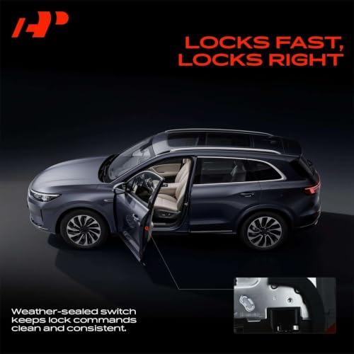 Image of A-Premium Front Right Passenger Side Door Lock Actuator | Compatible with Nissan Murano 2005-2007 Sport Utility, Without Intelligent Key System