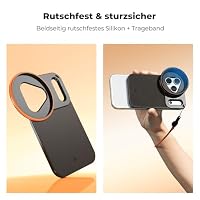 K&F CONCEPT Doppelseitiger magnetischer Filterclip mit 58mm CPL Filter – Ansicht 3