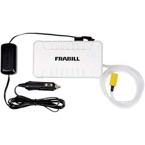Frabill Magnum Bait Station Replacement Aerator, White Cover