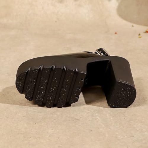 Sandales à plateforme femme bout ouvert chaussure compensée mi-haute