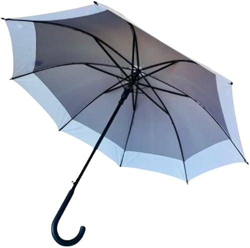 2-Tone Automatic Umbrella – 1.14m Diameter Grey