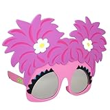 Sun-Staches Sesame Street Official Abby Cadabby Sunglasses | Kids Costume Accessory Dress Up Mask | UV 400 | One Size Fits Most Kids