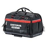 CRAFTSMAN Bolsa de ferramentas Tradestack, 57 cm, poliéster durável, preto e vermelho (CMST21450)