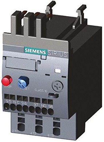 Relé motor Siemens S00 clase 10, fiabilidad y precisión de resorte industrial