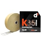 d3 K35 Extra Long Kinesiology Tape Roll Beige - 2in x 115ft Latex-Free Hypoallergenic Joint Muscle Sports Medical Injury Support