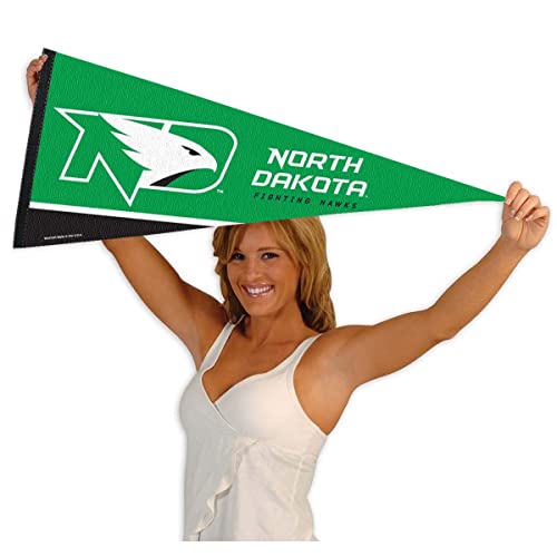Fanions ND Hawks du Dakota du Nord College Flags & Banners
