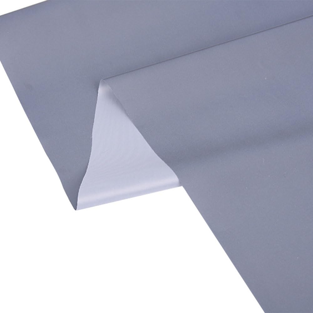 39.3 inch Wide Silver Gray Reflective Fabric Safty Strip Synthetic Sewing Textile DIY Sew On Material for Garments 1Mx1M