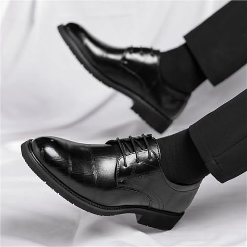 Mens Lace Up Oxford Dress Shoes Premium Leather for Business Office Wear Comfortable and Stylish2