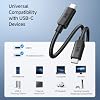 Cable Matters 20Gbps USB C to USB C Monitor Cable - 6ft / 1.8m, Supports Up to [8K@30Hz / 4K@120Hz Video, 240W Charging, 20Gbps Data Transfer], USBC Video Cable, Works with CarPlay, Android Auto #4