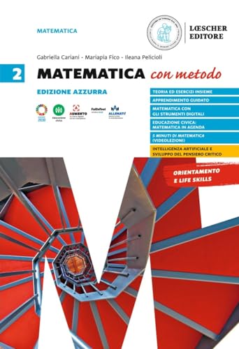 9788858346617 Matematica con metodo. Ediz. azzurra. Per le Scuole superiori (Vol. 2)