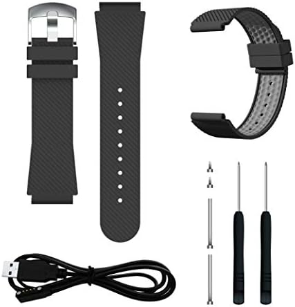 Canmore Golf GPS Watch Replacement Band for TW356 & TW353 - Black image 4