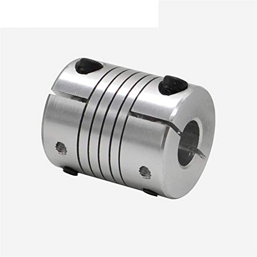 Ruland FCR24-12-10-A Clamping Beam Coupling, Polished Aluminum, Inch, 3/4