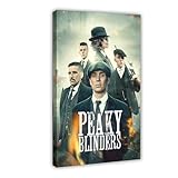 Photo Gallery sfqqe poster del film peaky blinders su tela, decorazione artistica da parete per soggiorno e camera da letto, 20 x 30 cm Photo Gallery sfqqe poster del film peaky blinders su tela, decorazione artistica da parete per soggiorno e camera da letto, 20 x 30 cm