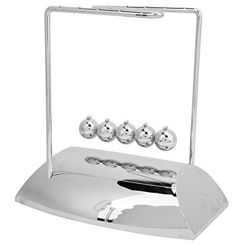 LetCart Newton\'s Cradle Balance Kugelspiel Kugelpendel, Z-Förmiges Pendel Balance Kugeln Newtons Wiege Educational Tools Tischdekoration LetCart Newton\'s Cradle Balance Kugelspiel Kugelpendel, Z-Förmiges Pendel Balance Kugeln Newtons Wiege Educational Tools Tischdekoration