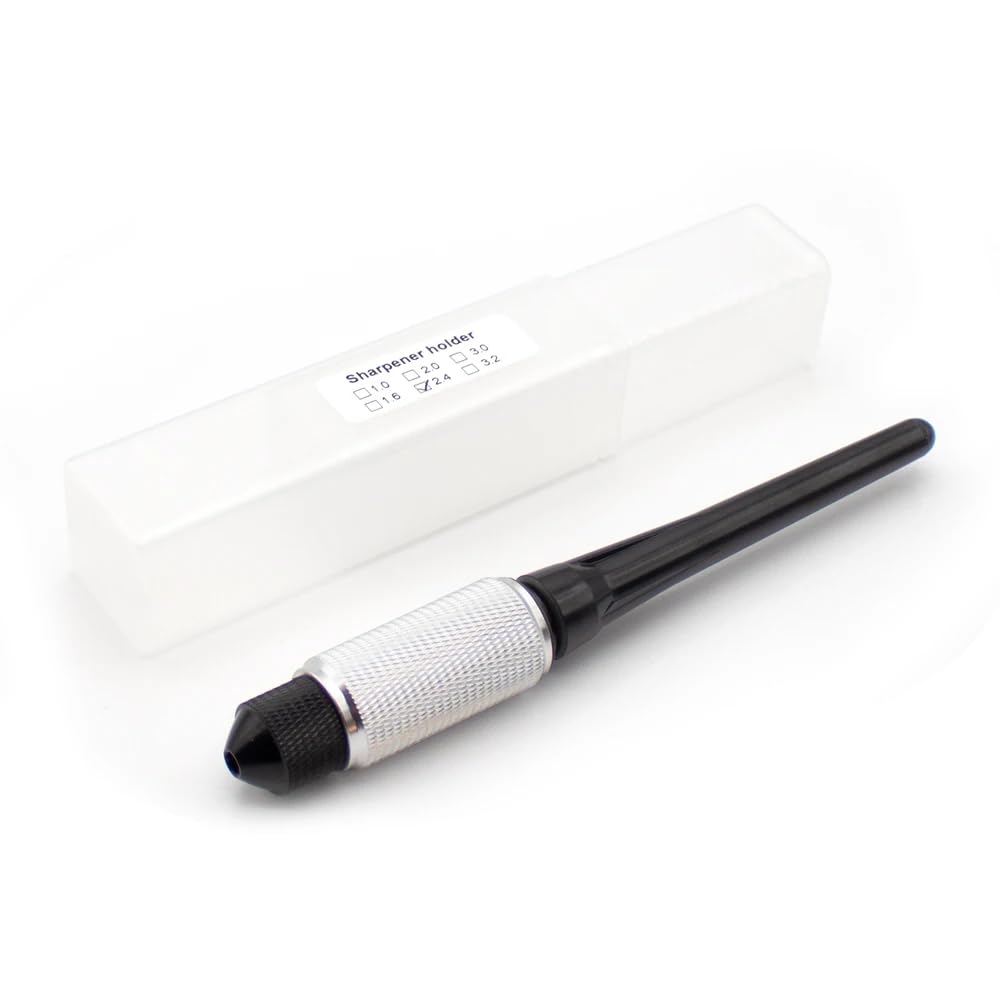 Toplionace 1.6/2.0/2.4/3.0/3.2/4.0MM Argon Arc Welding Tungsten Needle Grinder Short Tungsten Needle Holder Tungsten Electrode Sharpener (2.4MM)