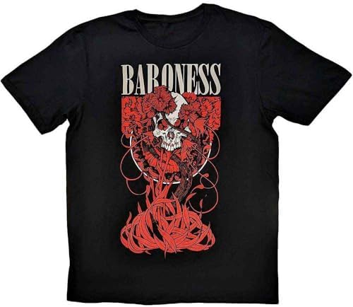 Rock Off officially licensed products Camiseta con logotipo de Ba...