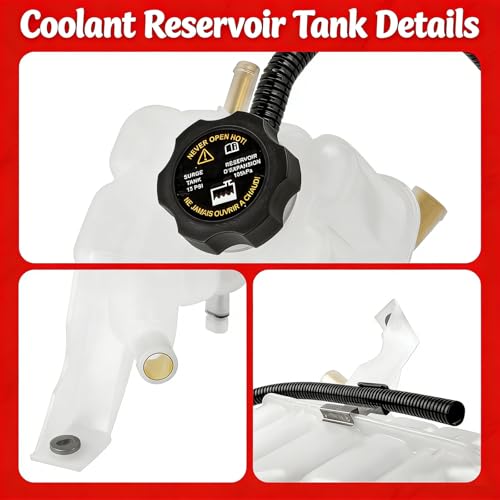 Réservoir de liquide de refroidissement 603102 pour réparer un vase d'expansion fissuré ou fuyant