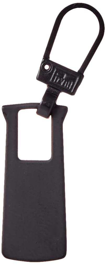 Prym Fashion Zip Puller Metal, Black, 9.3 x 5.7 x 0.3 cm 482200-1