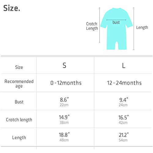 Vaenait Baby 0-24M Baby Swimsuit Infant Boys Rashguard Swimwear Real Jaws Baby L #TOP6