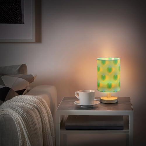 Lámpara de mesa para habitación con luz LED y puerto USB miniatura 6