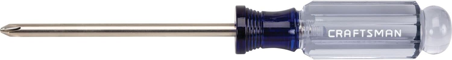 CRAFTSMAN Phillips Screwdriver, PH #2 X 4 IN, Acetate (CMHT65004)