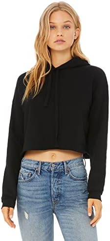 Bella Canvas Womens Cropped Fleece 