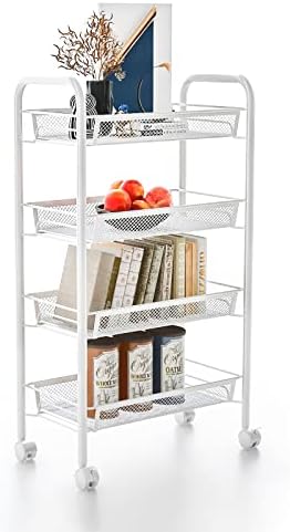 Leogreen - Storage Trolleys, Space-Saving Trolley 5 Rows, 104 x 46 x 27