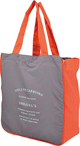 L'ABSURDE ショッピングバッグEX グレー 36×1.5×40cm TR-392