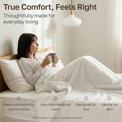 Image of California King Sheet Sets - Soft 400 Thread Count Sateen, Natural 100% Cotton Bed Sheets California King Size Set, Deep Pockets, All Around Elastic, Durable Bedding - Forest Green
