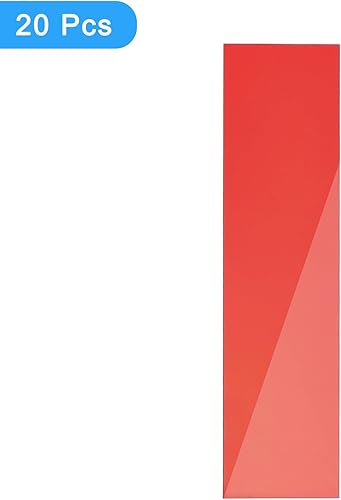 Miniatura 10 de uxcell 20 calcomanías de pared de espejo de tira de 2 x 7.9 pulgadas, tiras de espejo acrílicas autoadhesivas para decoración de pared extraíbles