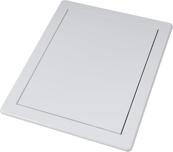 Vent Systems 8 x 10 Inch / 200 x 250 mm Access Panel - Easy Access Doors - ABS Plastic - Access Panel for Drywall, Wall and Ceiling Electrical and Plumbing Service Door Cover