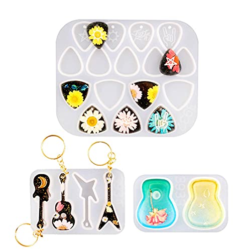 Moule en résine époxy universel pour médiator de guitare, médiator triangulaire, bijoux en résine, outils de moulage de… - Les Beatles, Paul McCartney, John Lennon, RIngo Starr, George Harrison Moule en résine époxy universel pour médiator de guitare, médiator triangulaire, bijoux en résine, outils de moulage de… – Image 5