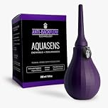 AQUASENS Boltex Medical Enema Bulb - Antiriflusso - 290 ml – Clistere a Bulbo, Peretta Clistere in Silicone Medico, Doccia Anale e Lavaggio Intimo, Valvole Doppie, Ugello Smontabile (Viola Profondo)