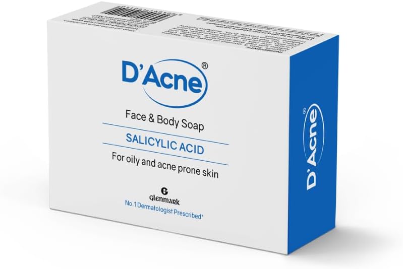 Soap | Controls Excess Sebum | Body & Face Soap For Acne-Prone And Oily Skin | Reduces Inflammation And Painful Red Bumps | Skin Feels Soft & Supple | 75 Gm