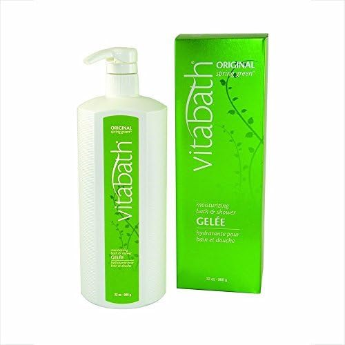 Vitabath Moisturizing Bath & Shower Gelee, Original Spring Green 32 oz (900 g)