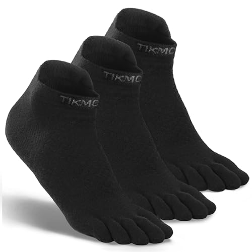 Ankle Running Toe Socks, Athletic Cool Feel & Quick Dry Fabric, Arch Support, Five-Toe Design for Sports Enthusiasts