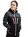 RevolutionRace Silence Proshell Jacket, Veste pour Femme, Veste Ventilée et Imperméable pour la randonnée et Autres activités de Plein air, .Black., M