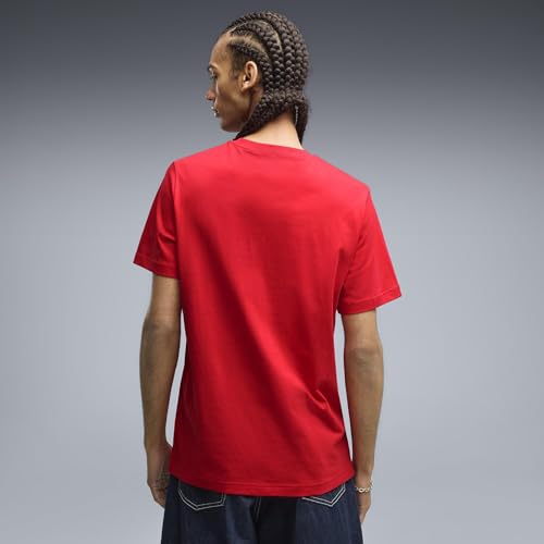 Image of Puma Men's Polyester Regular Fit Tees
