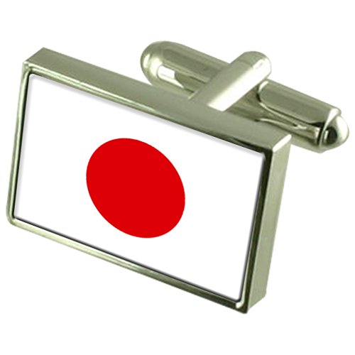 Gemelos de Japón con estuche de recuerdo grabado el regalo perfecto para bodas y galas