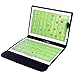 Wrzbest Soccer Coaching Board, Soccer Training Equipment, Football Soccer Tactic Board Coach's Coaching Strategy Clipboard Foldable Dry Erase Whiteboard