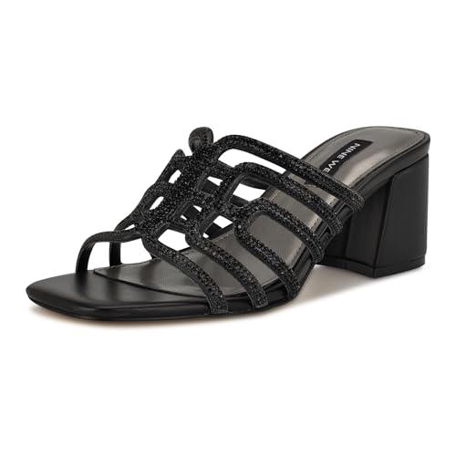 Nine West Femme Grassa Sandale à Talon : des finitions premium pour une silhouette chic