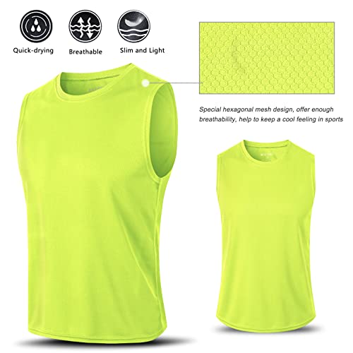 MEETYOO Mannen Mouwloze Sneldrogende Tank T-shirt Vest Top Voor Running Gym Sport Fitness - Image 7