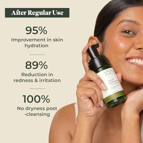 Image of XYST 1% CICA & 0.5% Aquaxyl Face Wash (100ml) | Gentle Skin Cleanser | Provides Hydration with Hyaluronic Acid for Acne Prone Skin | Suitable for Men and Women | Derma-tested For All Skin Types