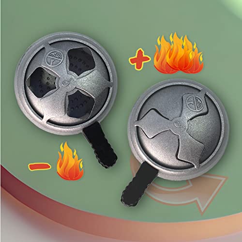 El Templo de la Shisha - Heat Manager für die Wasserpfeife Halofire HMD Kopfaufsatz. Kohleausbeute. – Bild 7