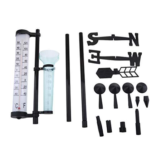 Kit de Station Météo Thermomètre Pluviomètre extérieure