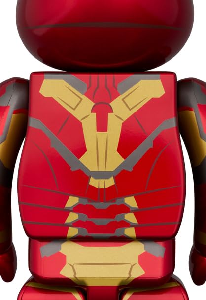 Amazon.co.jp: BE@RBRICK IRON MAN MARK 43 100％ & 400％ : ホビー