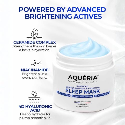 Image of Aqueria Overnight Advanced Repairing & Hydrating Sleep Mask | 50g