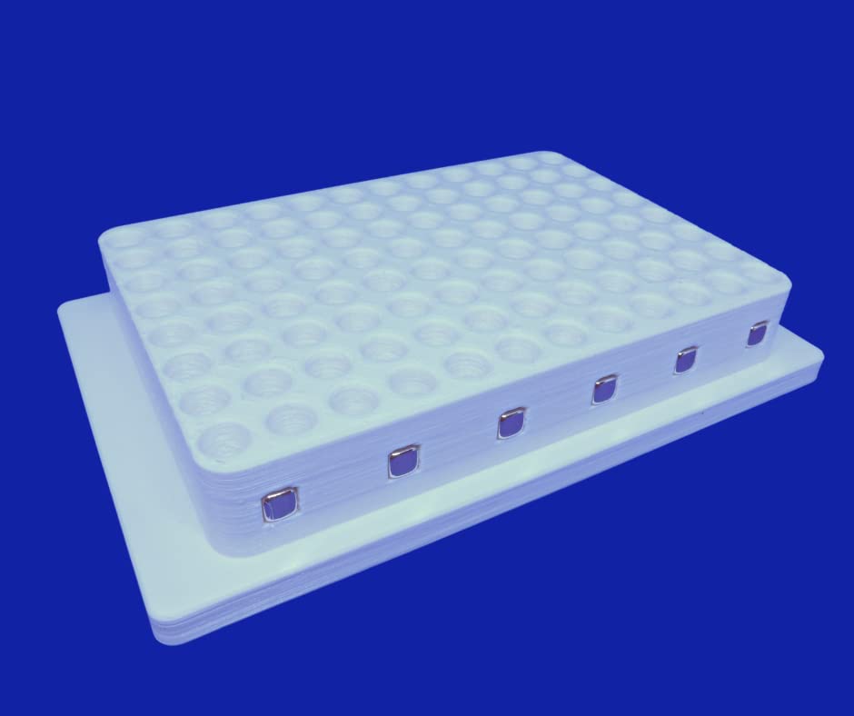 Image of Magnetic Rack for DNA, RNA & Molecule Purification (96 Wells) by Sergi Lab Supplies