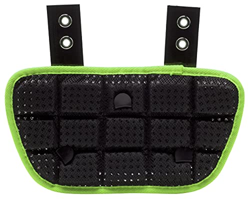 Schutt Sports Football Back-Plate For Shoulder Pads, Football Gear And Accessories, Neon Green, Youth #TOP1